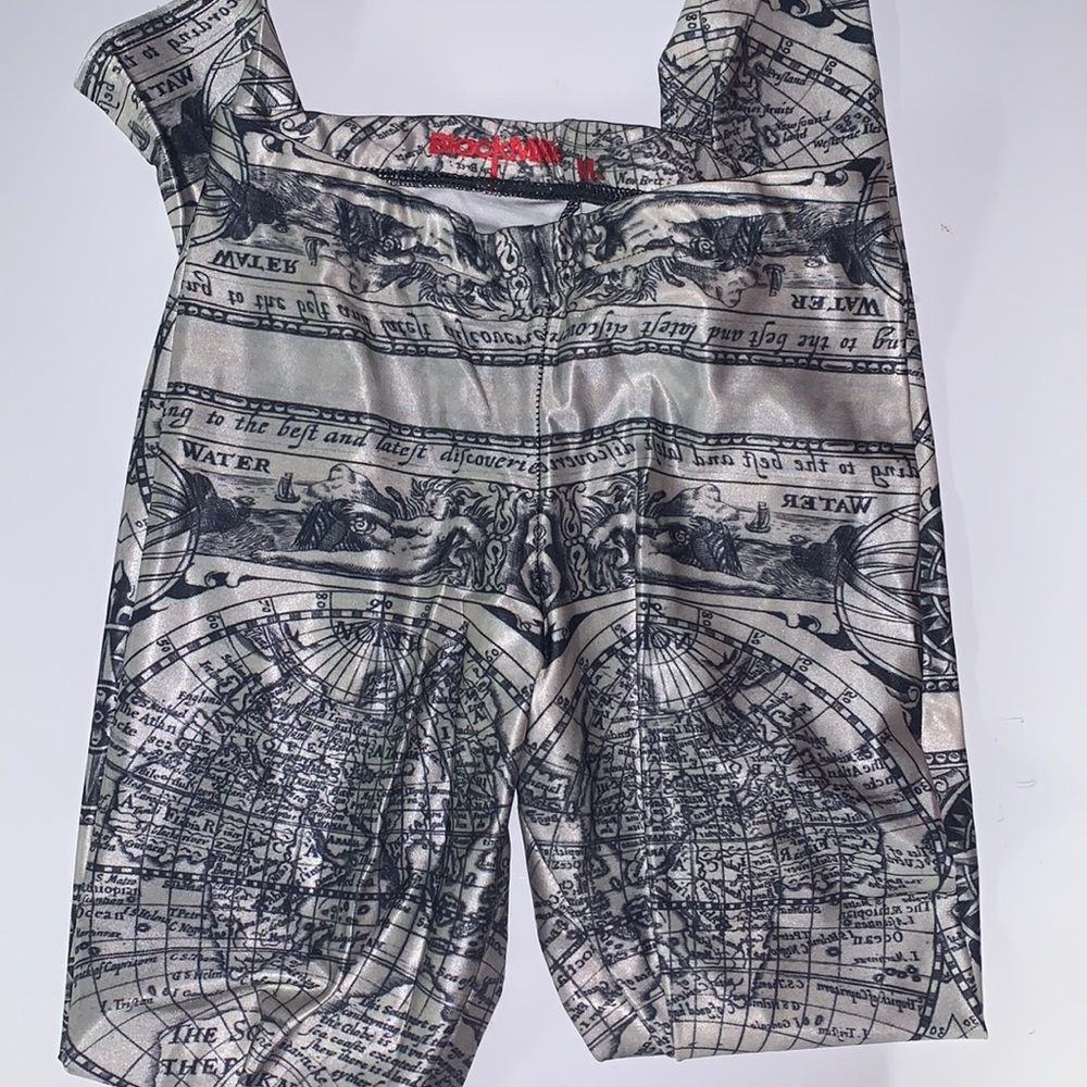 BlackMilk Ancient Maps Leggings M